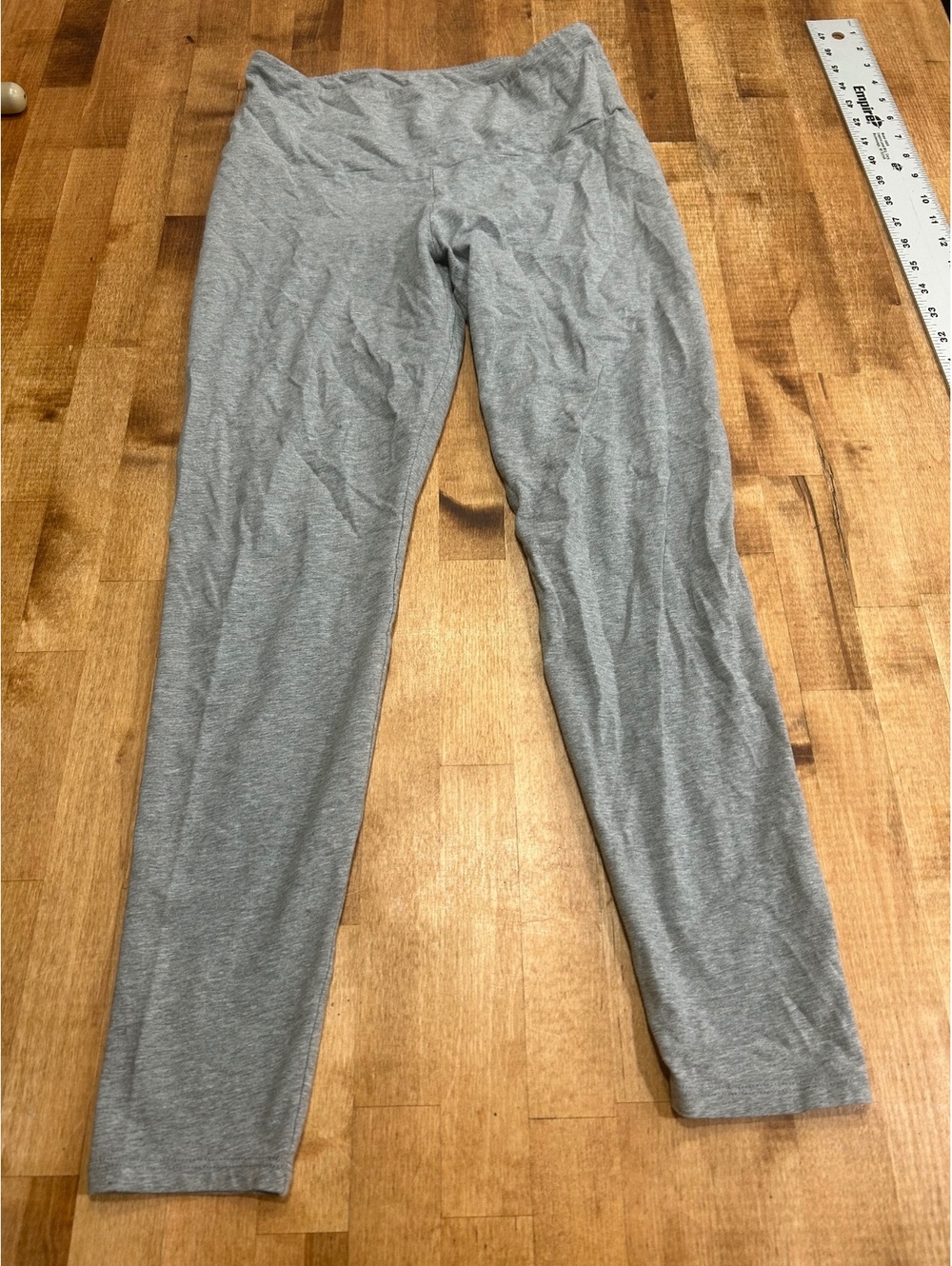 No Boundaries Women's Gray Cotton Spandex Leggings Size M (8-10)